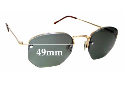 Moscot Mazel Replacement Lenses 49mm wide 