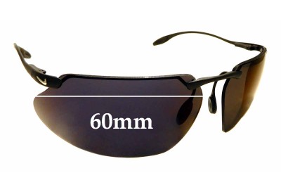 Nike EG0035 Hyperion/P II Replacement Lenses 60mm wide 