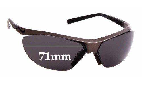 Sunglass Fix Replacement Lenses for Nike EV0476 Impel Swift - 71mm Wide 