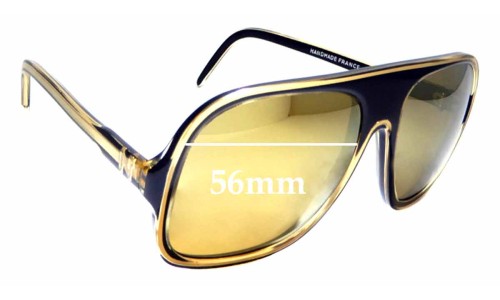 Sunglass Fix Replacement Lenses for Nina Ricci 90 MNO - 56mm Wide 