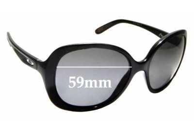 Oakley Backhand OO9178 Verres de Remplacement 59mm wide 