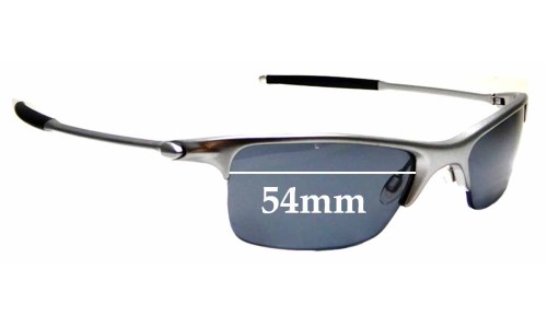 Oakley Razrwire Replacement Lenses 54mm wide 