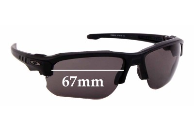 Oakley Speed Jacket OO9228 Replacement Lenses 67mm wide 