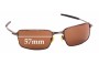Sunglass Fix Replacement Lenses for Oakley Square Wire - 57mm Wide 
