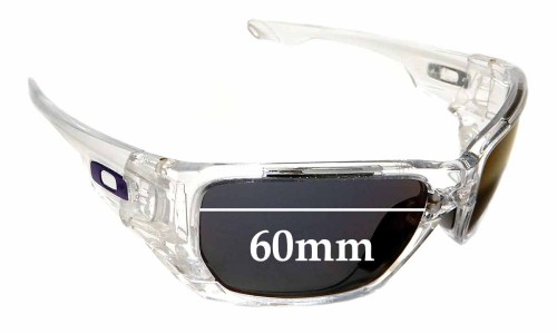 Sunglass Fix Replacement Lenses for Oakley Style Switch OO9194 - 60mm Wide 