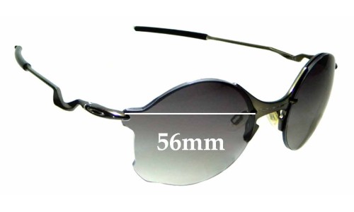 Sunglass Fix Replacement Lenses for Oakley Tailend OO4088 - 56mm Wide 