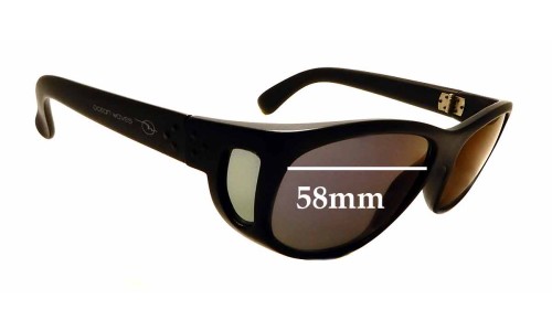 Sunglass Fix Lentilles de Remplacement pour Ocean Eyewear Nassau - 58mm Wide 