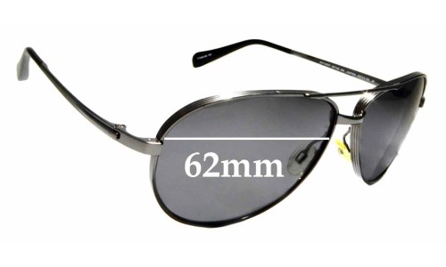 Sunglass Fix Replacement Lenses for Oliver Peoples Copter OV1120ST - 62mm Wide 