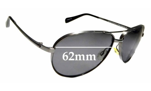 Oliver Peoples Copter OV1120ST Replacement Lenses 62mm wide 