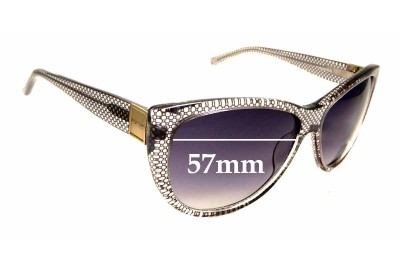 Oroton  Empress Verres de Remplacement 57mm wide 