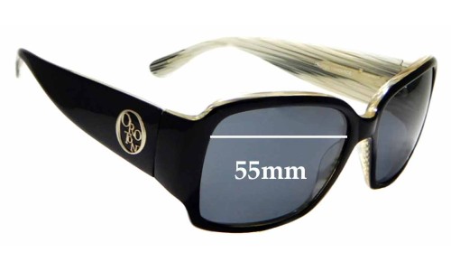 Sunglass Fix Replacement Lenses for Oroton  Eterna - 55mm Wide 