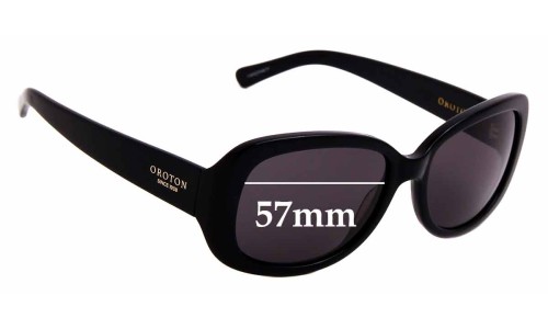 Sunglass Fix Replacement Lenses for Oroton  Journey - 57mm Wide 