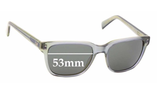 Sunglass Fix Replacement Lenses for Otis Test of Time - 53mm Wide 