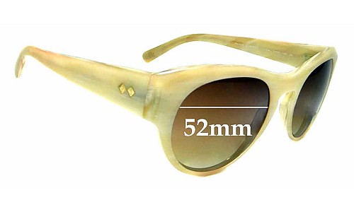 Sunglass Fix Replacement Lenses for Paul Smith Develay PM8086-S - 52mm Wide 
