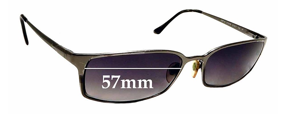 Sunglass Fix Replacement Lenses for Persol 2287-S - 57mm Wide