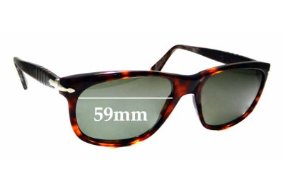 Persol 2530-S Replacement Lenses 59mm wide 