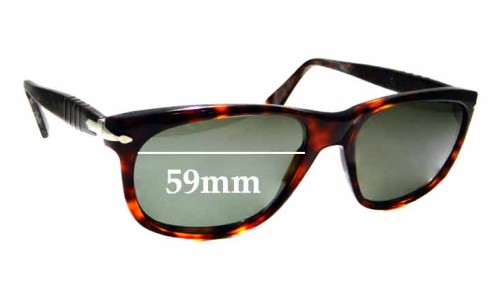 Sunglass Fix Replacement Lenses for Persol 2530-S - 59mm Wide 