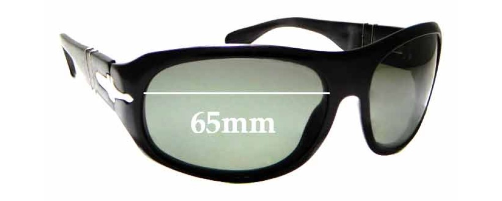 Sunglass Fix Replacement Lenses for Persol 2889-S - 65mm Wide
