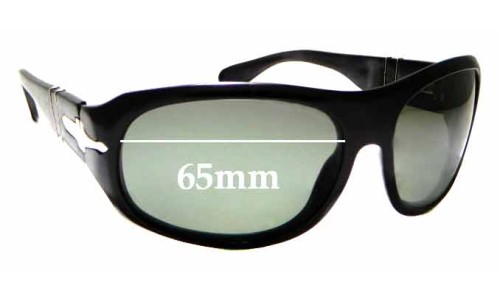 Sunglass Fix Replacement Lenses for Persol 2889-S - 65mm Wide 