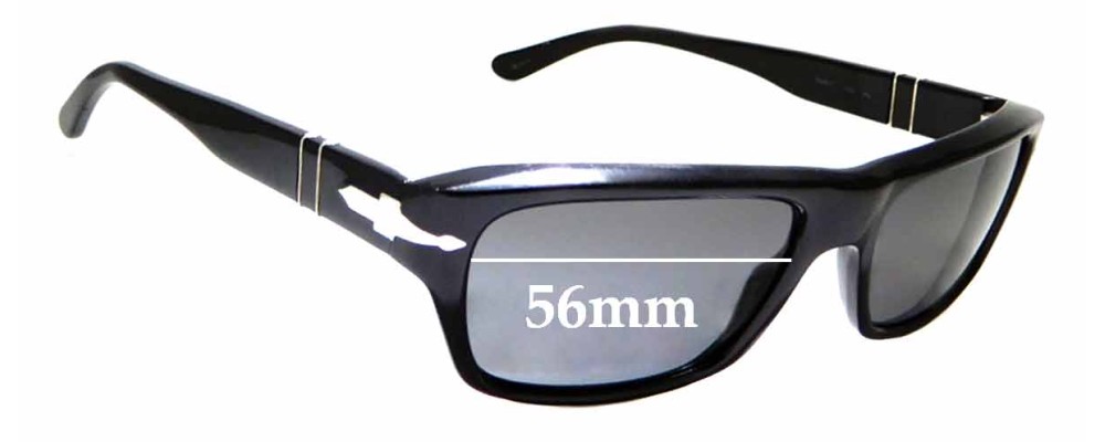 Sunglass Fix Replacement Lenses for Persol 2933 - 56mm Wide