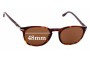 Sunglass Fix Replacement Lenses for Persol 3007-V - 48mm Wide 