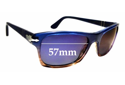 Sunglass Fix Replacement Lenses for Persol 3037/S - 57mm wide 