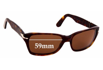 Sunglass Fix Replacement Lenses for Persol 3040S - 59mm Wide 