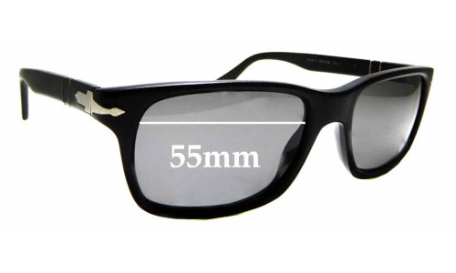 Sunglass Fix Replacement Lenses for Persol 3048-S - 55mm Wide 