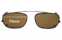 Sunglass Fix Replacement Lenses for Persol PO3031-C Clip On - 53mm Wide 
