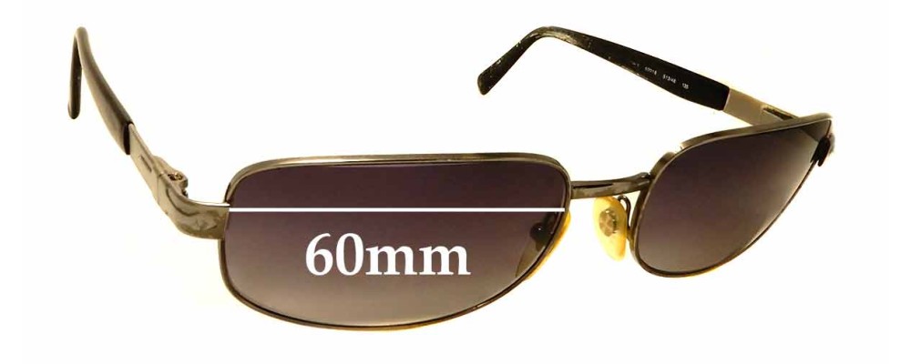 Sunglass Fix Replacement Lenses for Persol 2156-S - 60mm Wide