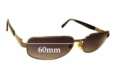 Sunglass Fix Replacement Lenses for Persol 2156-S - 60mm wide 