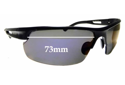 Police 1593 Verres de Remplacement 73mm wide 