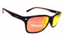 Sunglass Fix Verres de Remplacement pour Police Game 9 SPL-114G - 56mm Wide 