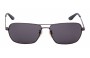 Police Sunset 2 SPL 116G Replacement Lenses Front View 