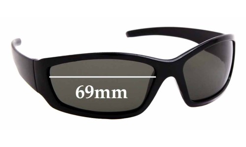 Sunglass Fix Replacement Lenses for Protector Whim Creek - 69mm Wide 