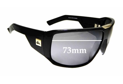 Quiksilver The Whopper Replacement Lenses 73mm wide 