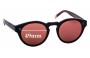 Sunglass Fix Lentes de Repuesto para Raen Parkhurst - 49mm Wide 