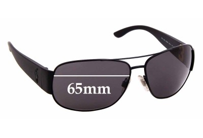Polo Polo 3063 Replacement Lenses 65mm wide 