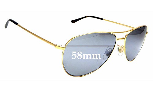 Sunglass Fix Replacement Lenses for Polo PH 3084 - 58mm Wide 
