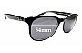 Sunglass Fix Ersatzgläser für Ray-Ban RB5356 - 54mm Wide 