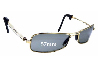 Ray Ban B&L Orbs Axis Square Replacement Lenses 56mm wide 