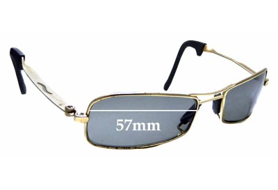 Ray-Ban B&L Orbs Axis Square Verres de Remplacement 56mm wide 