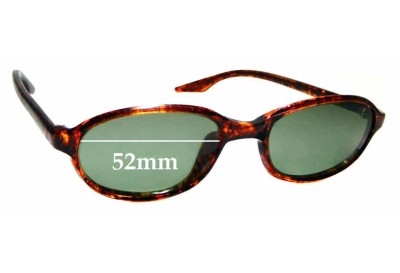 Ray Ban B&L W2838 Replacement Lenses 52mm wide 