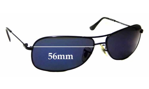 Sunglass Fix Replacement Lenses for Ray Ban RJ9508-S - 56mm Wide 