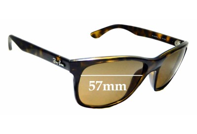 Ray Ban RAJ4935AA Replacement Lenses 57mm wide 