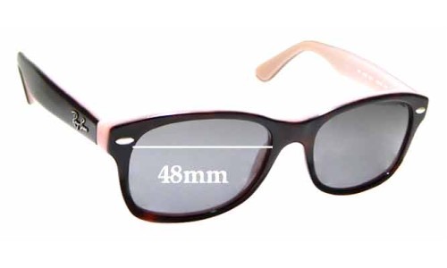 Sunglass Fix Replacement Lenses for Ray Ban RB1528 - 48mm Wide 