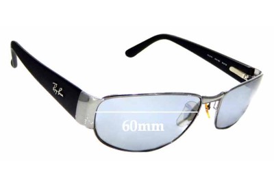 Ray Ban RB3141 Replacement Lenses 60mm wide 