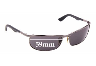Ray Ban RB3459 Replacement Lenses 59mm wide 