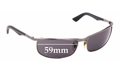 Ray-Ban RB3459 Lentilles de Remplacement 59mm wide 