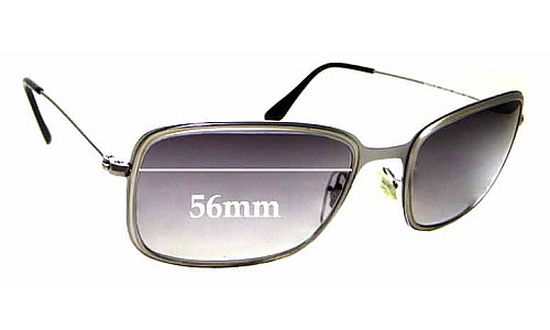 Sunglass Fix Replacement Lenses for Ray Ban RB3514-M - 56mm Wide 